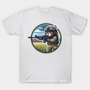 Tactical Bison Buffalo T-Shirt